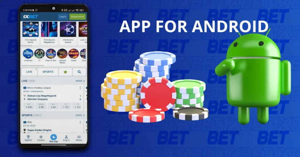 1xBet App on Android in Kenya